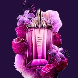 Mugler Alien Pulp Parfum mit ikonischen lila Duftflakons